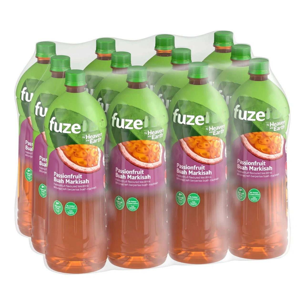 Fuze by Heaven and Earth - Passionfruit Tea (1.5L x 12)