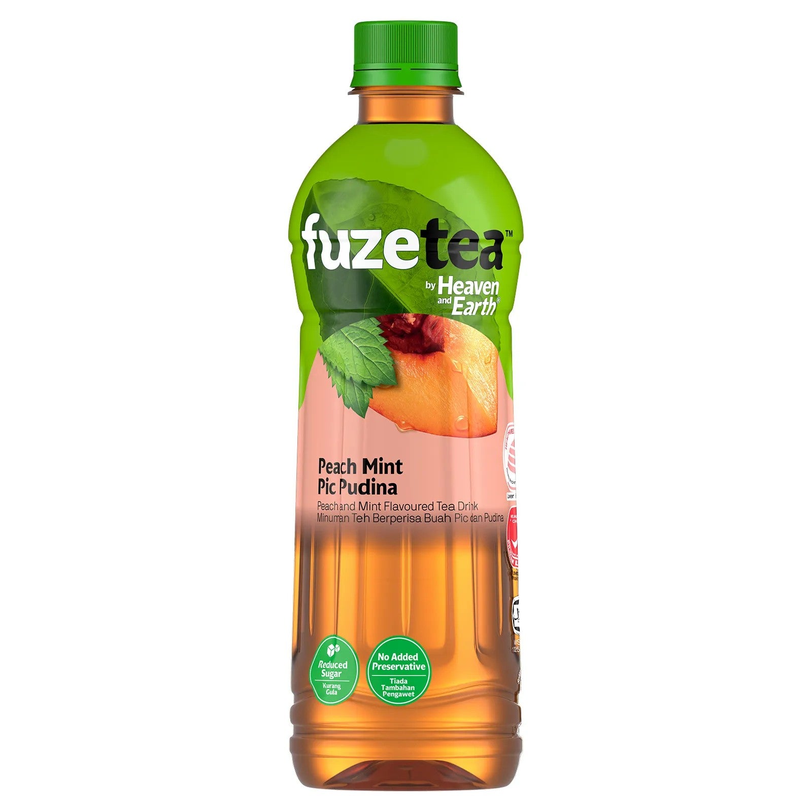 Fuze by Heaven and Earth - Peach Mint Tea (500ml - Singles) – Dian by ...