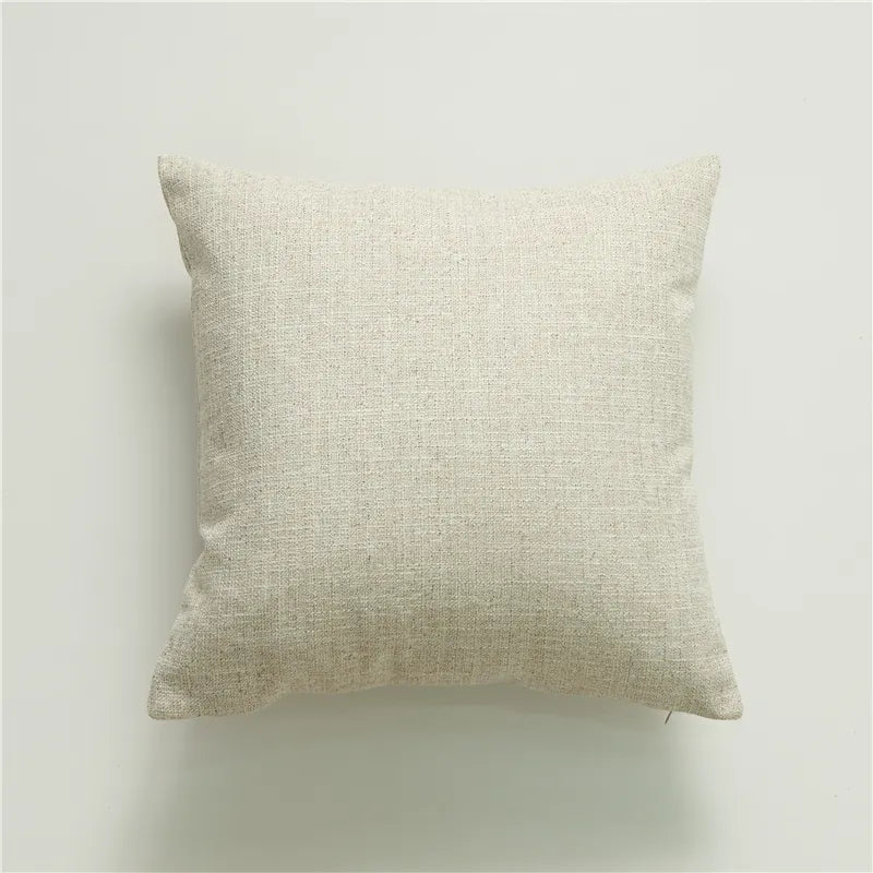 Linen Pillow Case With Tassel
