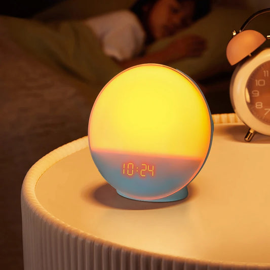 Smart Home Sunrise Alarm Clock RGB Night Light