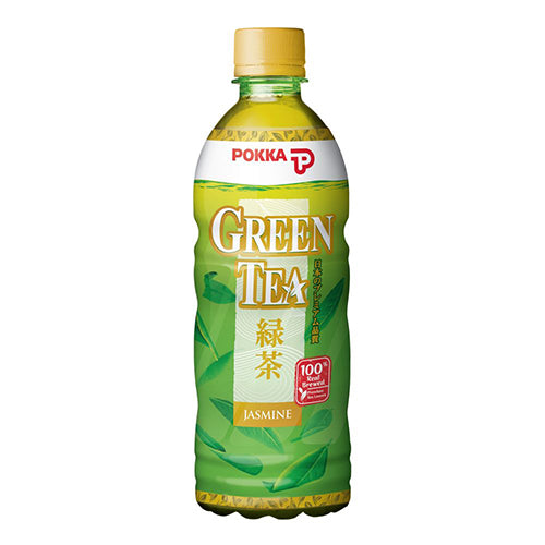 Pokka Jasmine Green Tea (500ml - Single Bottle)