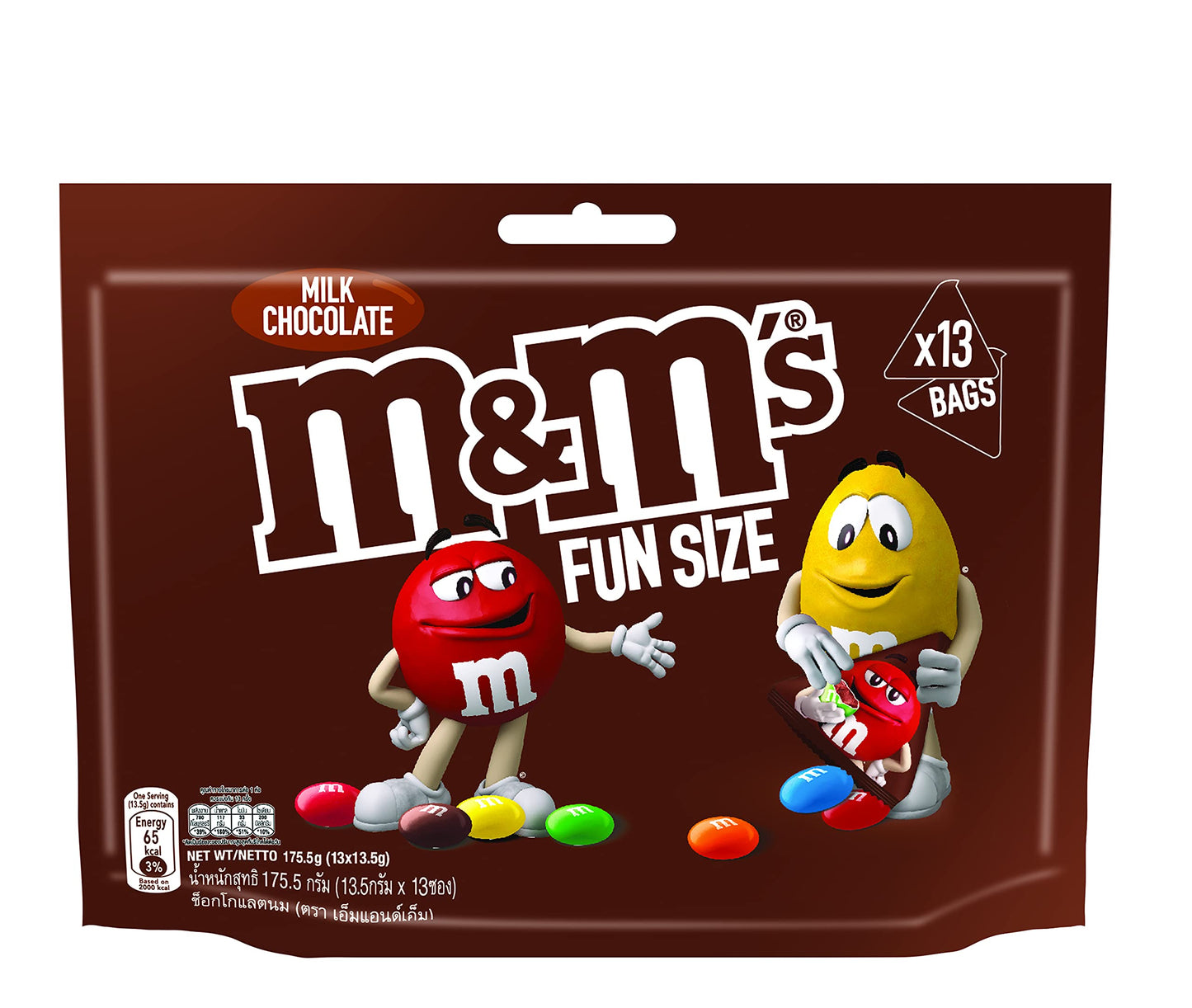 M&M's Milk Funsize 13 x 13.5g