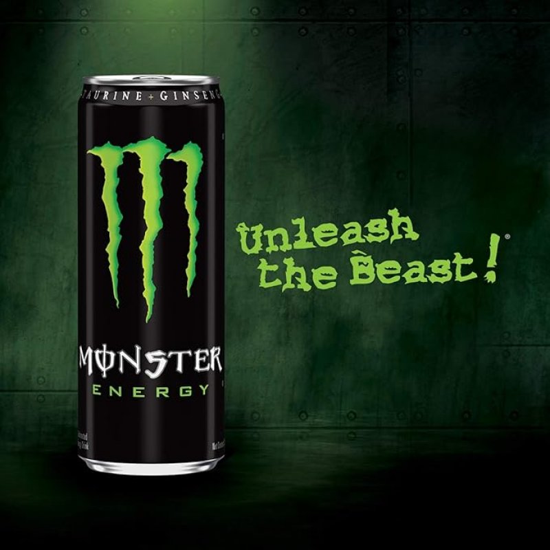 Monster Energy Drink - The Original Green (335ml x 24) Case