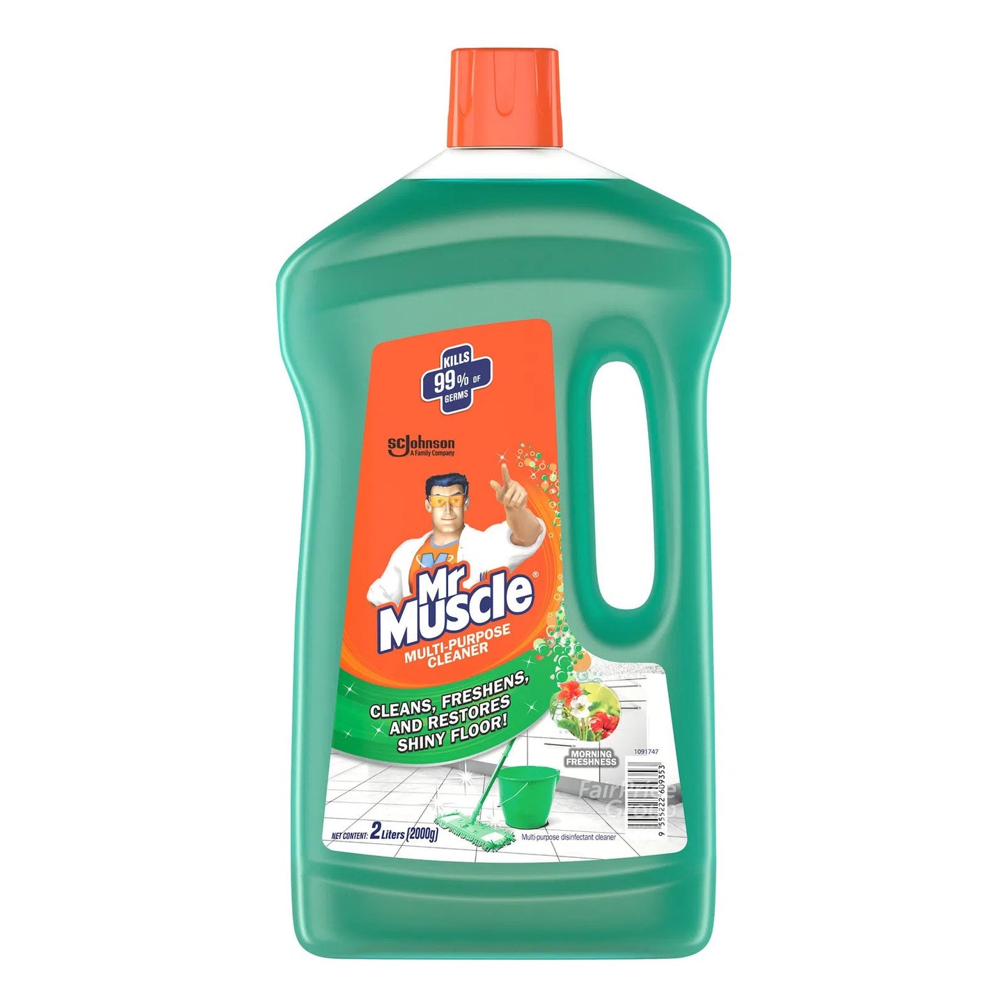 Mr Muscle 5-in-1 Multi-Purpose Cleaner 2L - Morning Freshness