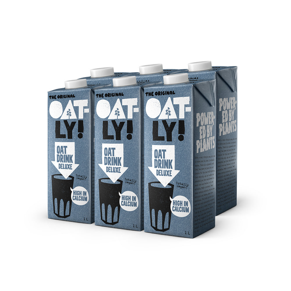 Oatly Dairy Free Oat Drink - Deluxe 1L x 6s