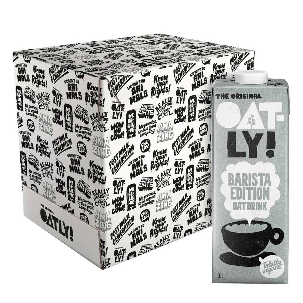 Oatly Dairy Free Oat Milk Drink - Barista Edition (1L x 6s) Case