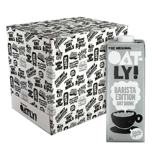 Oatly Dairy Free Oat Milk Drink - Barista Edition (1L x 6s) Case