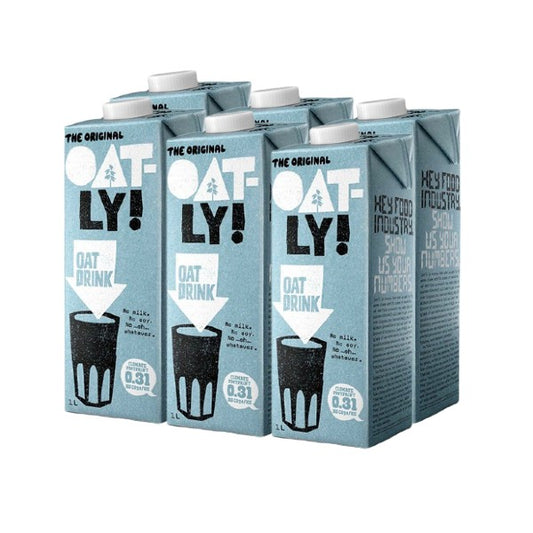 Oatly Dairy Free Oat Milk Drink - Enriched (1L x 6) Case