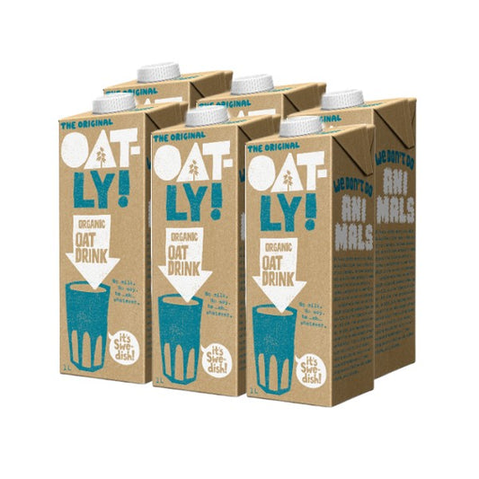 Oatly Organic Oat Milk Drink (1L x 6s) Case