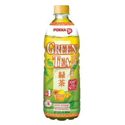Pokka Honey Green Tea (500ml - Single Bottle)