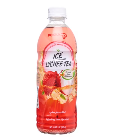 Pokka Ice Lychee Tea (500ml - Single Bottle)