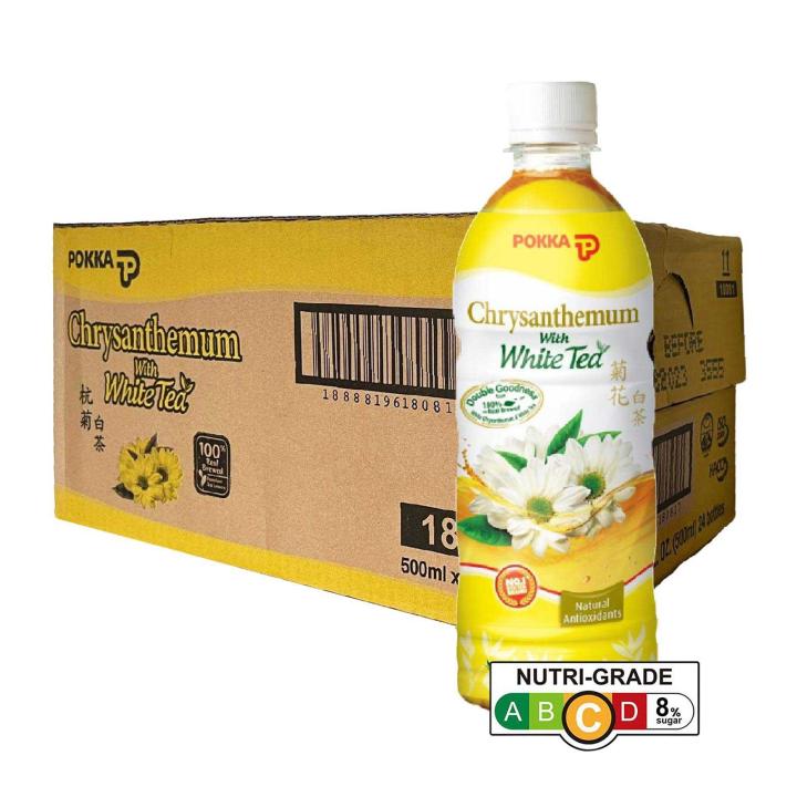 Pokka Chrysanthemum White Tea (500ML x 24s)