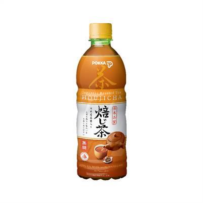 Pokka Houjicha Japanese Roasted Tea - No Sugar 500ml