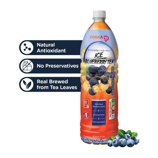 Pokka Ice Blueberry Tea (1.5L - Single Bottle)