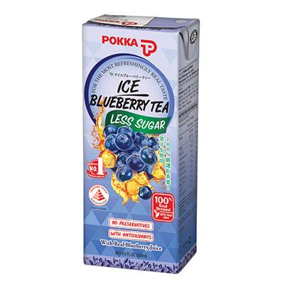 Pokka Ice Blueberry Tea Less Sugar (250ml x 6s)