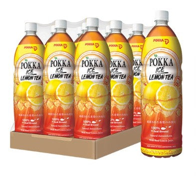 Pokka Ice Lemon Tea (1.5L x 12 Bottles) Carton