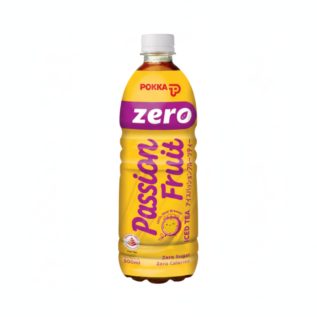 Pokka Ice Passionfruit Tea ZERO SUGAR 500ML X 24
