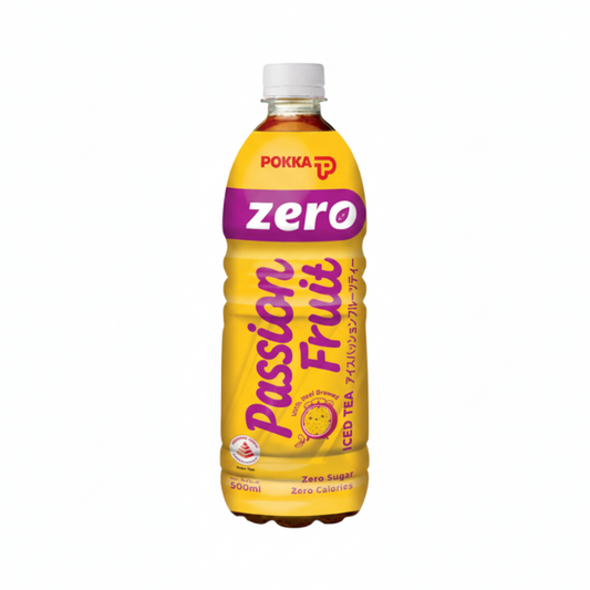 Pokka Ice Passionfruit Tea ZERO SUGAR 500ML X 24