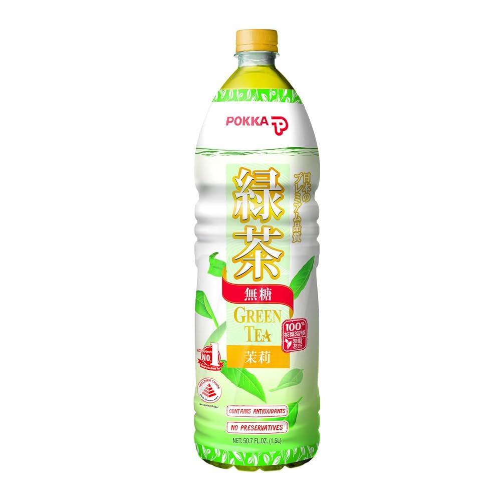 Pokka Jasmine Green Tea No Sugar (1.5L X 12s)
