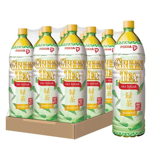 Pokka Jasmine Green Tea No Sugar (1.5L X 12s)