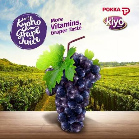 Pokka Kiyo Kyoho Grape Juice Drink (500ml x 24) Case
