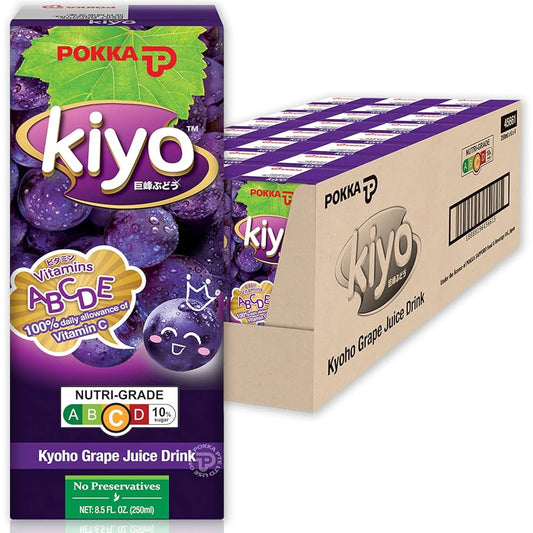 POKKA Kiyo Kyoho Grape Juice Drink (250ml x 6s) x 4