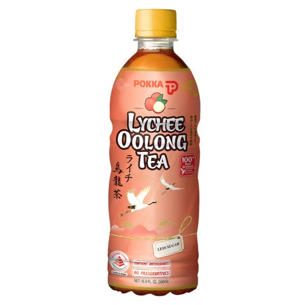 Pokka Lychee Oolong Tea (500ML x 24)
