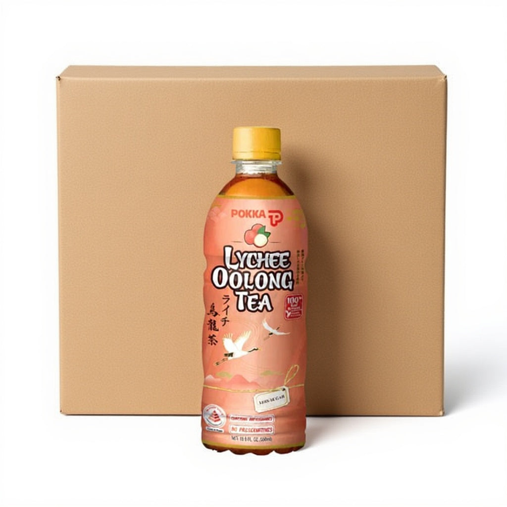 Pokka Lychee Oolong Tea (500ML x 24)