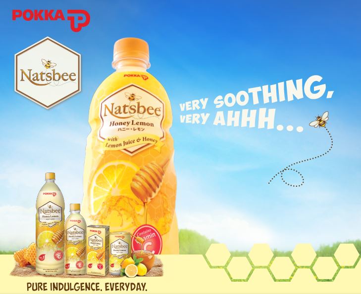 Pokka Natsbee Honey Lemon (500ml x 24) Case