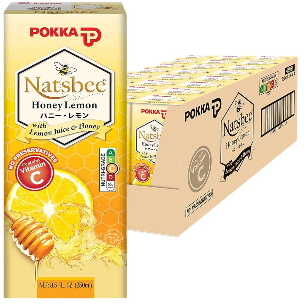 Pokka Natsbee Honey Lemon Drink (250ml x 6s) x 4