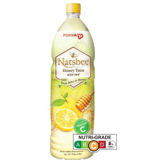 Pokka Natsbee Honey Yuzu Drink (1.5L x 12)