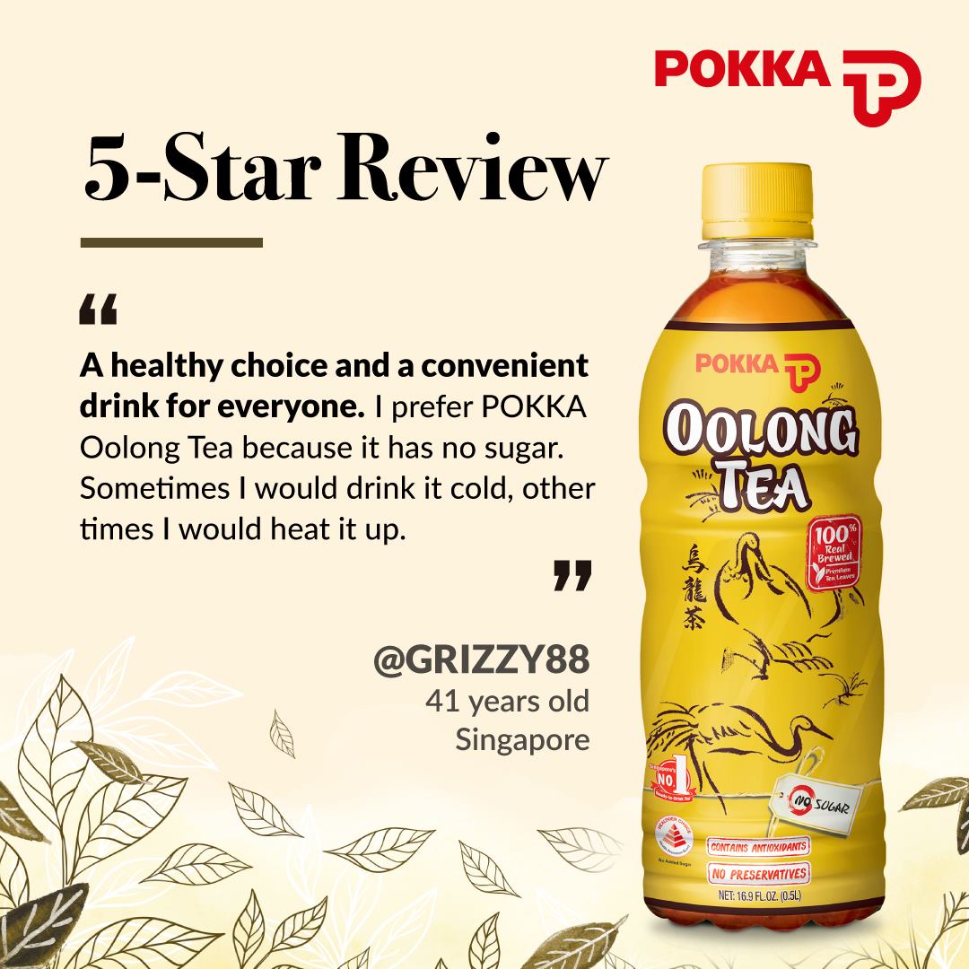 Pokka Oolong Tea (500ML x 24)