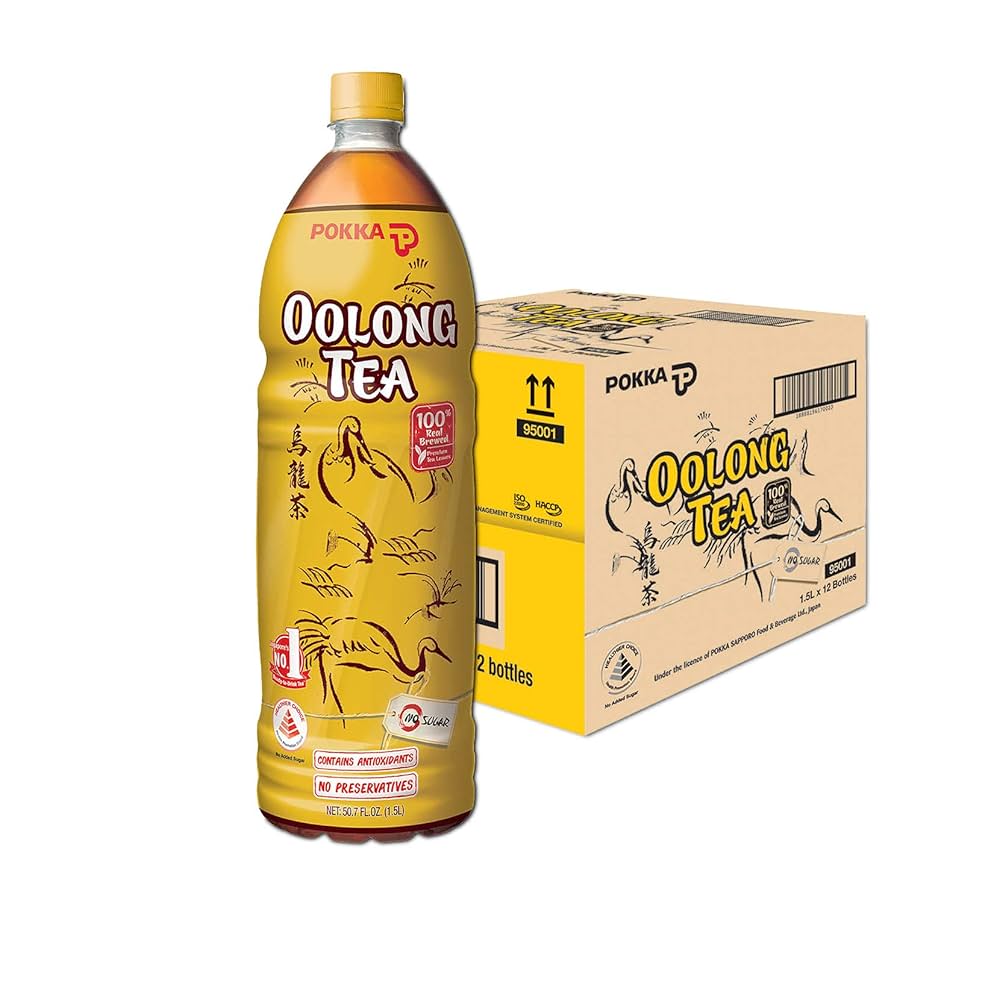 Pokka Oolong Tea (1.5L x 12)