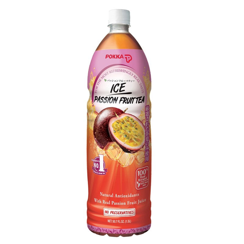 Pokka Ice Passionfruit Tea (1.5L - Single Bottle)