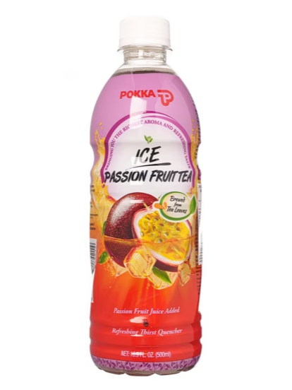 Pokka Ice Passionfruit Tea (500ml - Single Bottle)