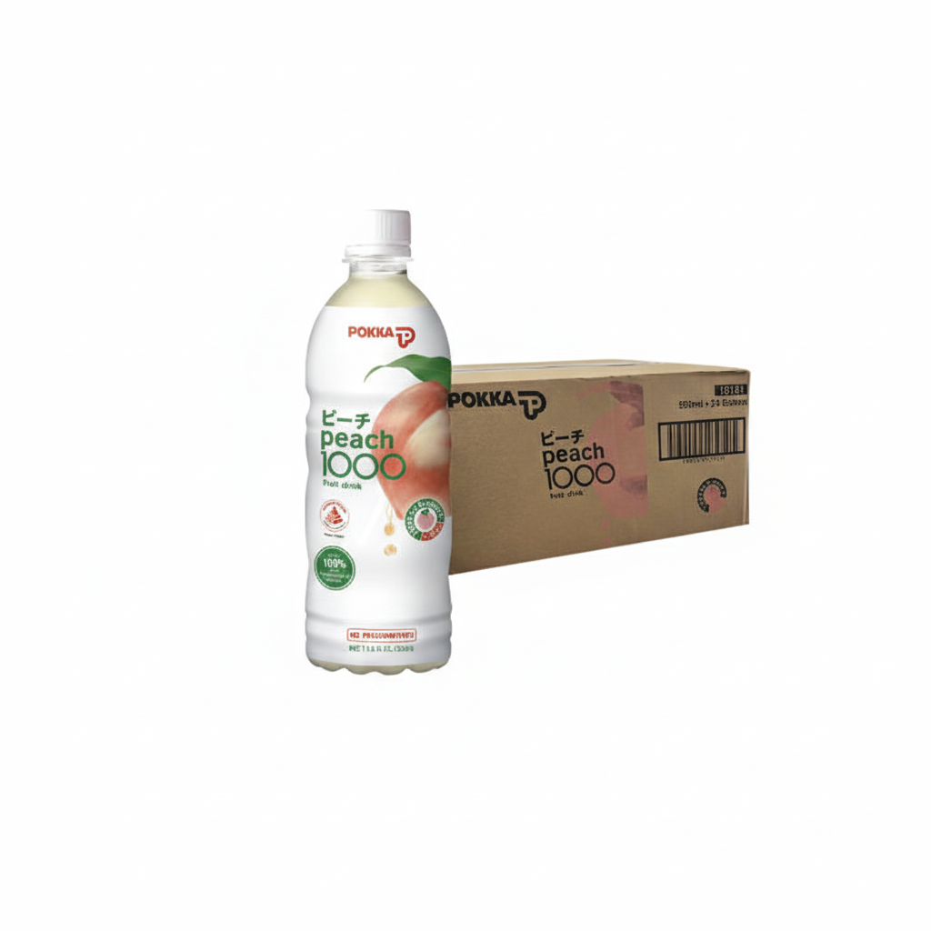 Pokka Peach 1000 500ML X 24