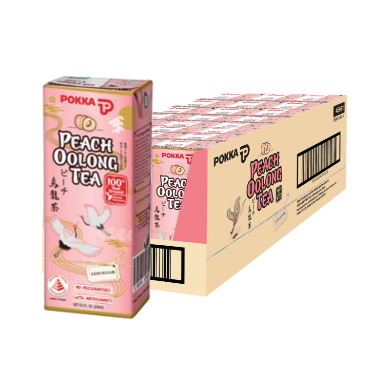 Pokka Peach Oolong Tea 250ml x 6s