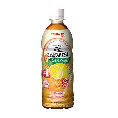 Pokka Ice Lemon Tea Less Sugar (500ml x 24 Bottles) Carton
