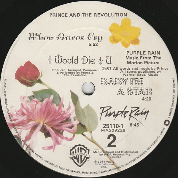 Prince & The Revolution - Purple Rain