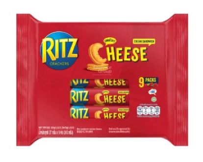 Ritz Cheese Crackers - Multipack of 9 x 27g