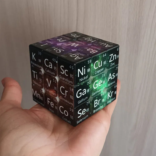 3x3x3 Chemistry Element Puzzle Cube
