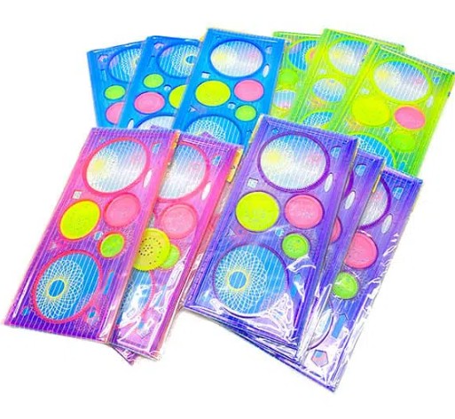 Spiral Drawing Kit Geometric DIY Ruler