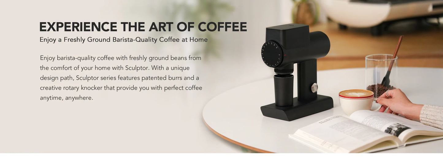 TIMEMORE Sculptor 064S Electric Grinder (Black/White) - Dian by Nimbus Labs