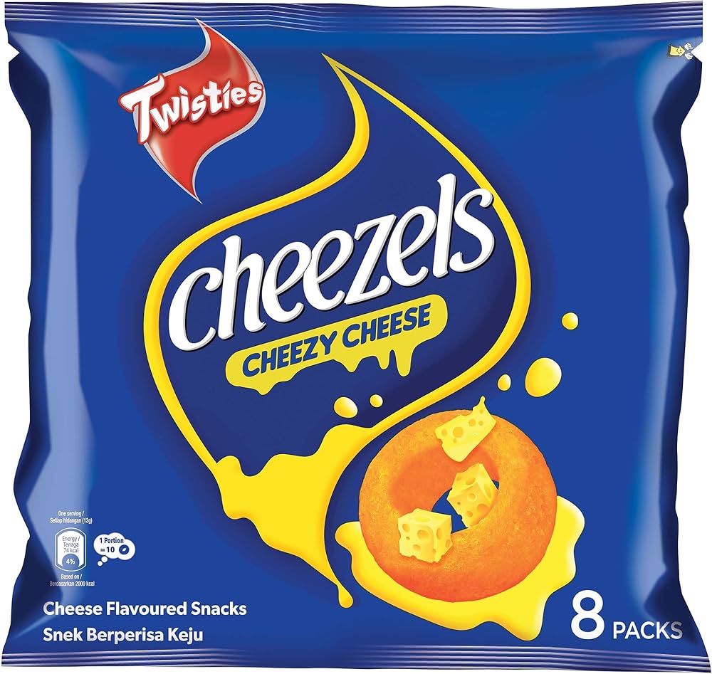 Twisties Cheezels Original 8 x 13g