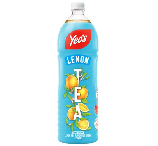 Yeo's Lemon Tea Less Sugar (1.5L x 12 Bottle) Carton