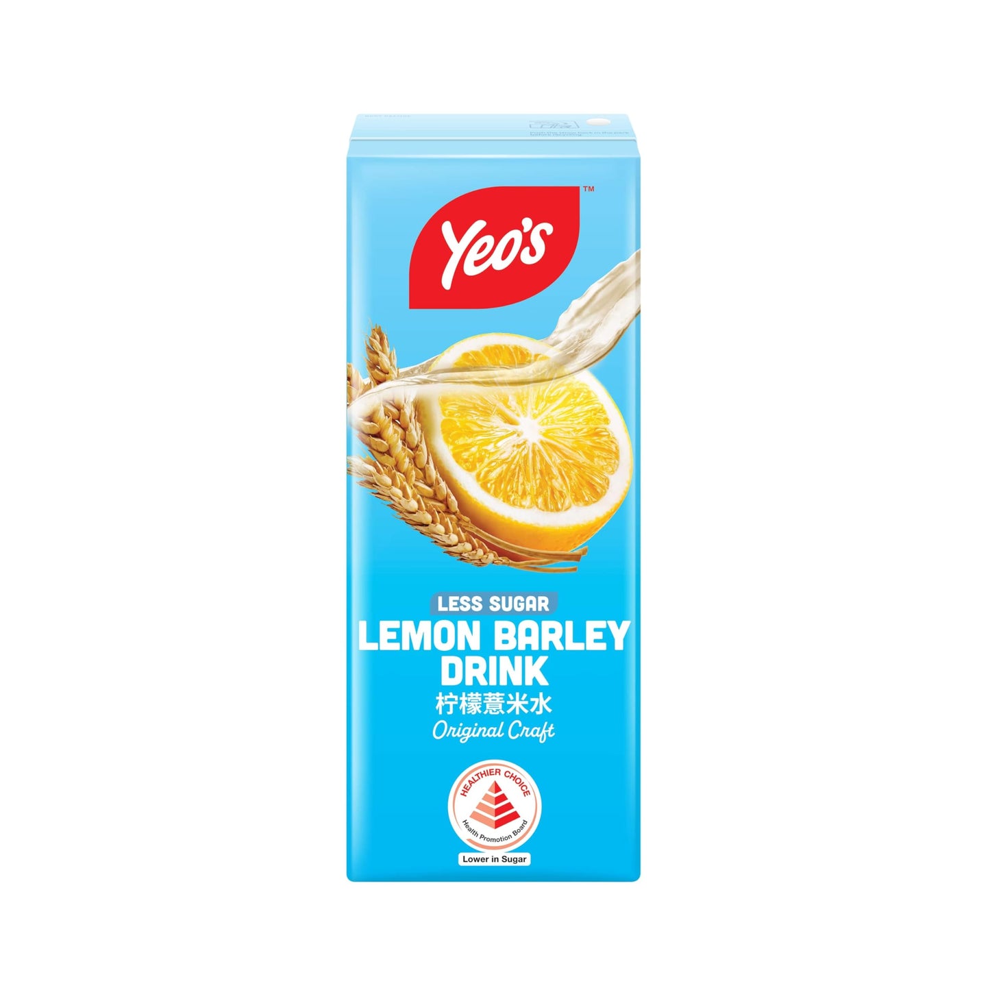 YEO's Lemon Barley Low Sugar Multipack (250ml x 6)
