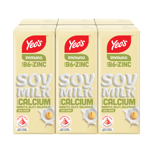 Yeo's Immuno Soy Milk 6 x 250ml
