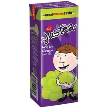 Yeo's Justea Refreshing White Grape & Green Tea Flavor Drink Multipack - 250ml x 6