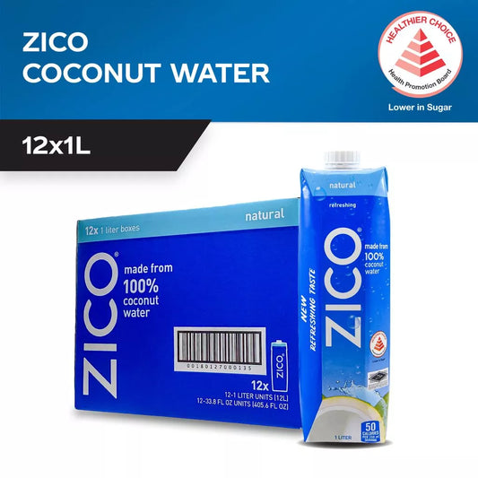 Zico Coconut Water 1L x 12