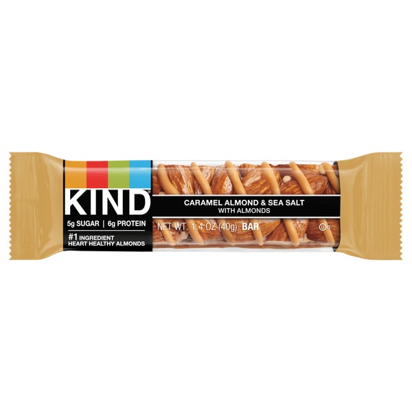 Be Kind Nut Bar - Caramel Almond & Sea Salt (12 x 40g)